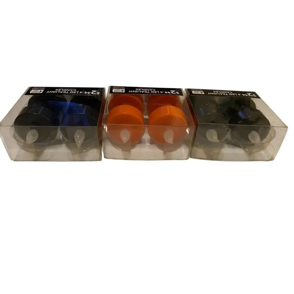 Set Of 12 Flameless Light LED Tea Light Candles Home Decor Decorations